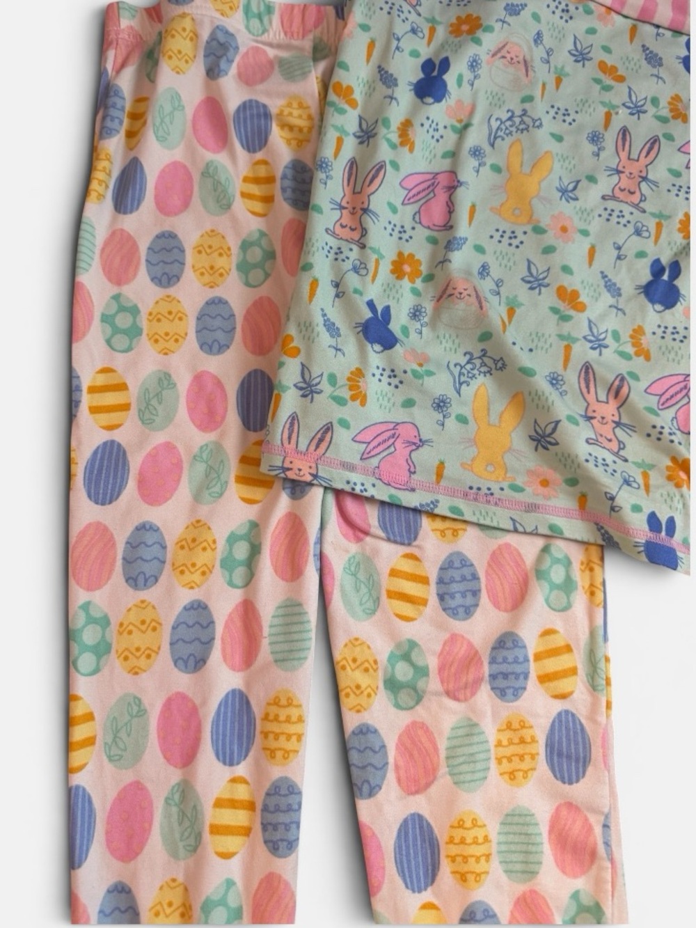 Matilda Jane Pastel Bunny & Egg Pajama Set - Size 8, Soft PJs, Easter, Spring PJ - Picture 4 of 6